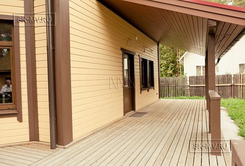 Строительство зимнего каркасного дома 175 кв м с эркером и мансардным этажом в п Вырица - 4