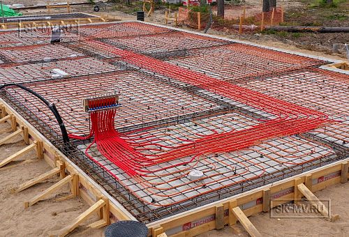 Монтаж индивидуального расчётного фундамента УШП PRO для строительства каркасного дома в Рощино 2, S заливки = 178 кв.м, Лениградская обл. - 12