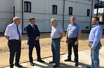 Фото репортаж с места строительства Дома художников 1600 кв м из кирпича с цокольным этажом по старинным чертежам 19 века в Тарусе Калужской области - мини - 4