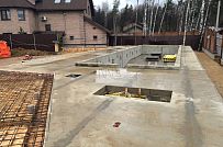 Монтаж фундамента УШП для строительства большого спа-комплекса 1000 кв м с бассейном в городе Котельники Московской области - мини - 23