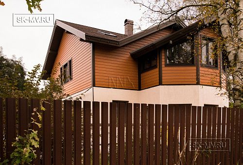 Строительство комбинированного загородного дома из газобетона и дерева в п Володарский - 4