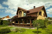 Строительство зимнего каркасного дома 222 кв м с эркером и гаражом в п Володарский - мини - 24