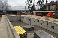 Монтаж фундамента УШП для строительства большого спа-комплекса 1000 кв м с бассейном в городе Котельники Московской области - мини - 15