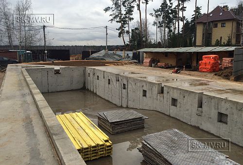 Монтаж фундамента УШП для строительства большого спа-комплекса 1000 кв м с бассейном в городе Котельники Московской области - 15