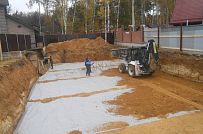 Монтаж фундамента УШП для строительства большого спа-комплекса 1000 кв м с бассейном в городе Котельники Московской области - мини - 4