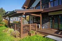 Построенный загородный дом с террасой по каркасной технологии в Сестрорецке под ключ - мини - 5