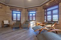 Фото репортаж с места строительства комбинированного дома площадью 1400 кв м с цоколем и СПА в д Пеники Ленобласти - мини - 21