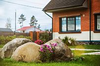 Строительство двухэтажного дома из газобетона с верандой с панорамным остеклением в КП Сосновое - мини - 4