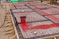 Монтаж индивидуального расчётного фундамента УШП PRO для строительства каркасного дома в Рощино 2, S заливки = 178 кв.м, Лениградская обл. - мини - 13