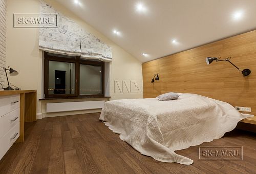 Дизайн интерьера загородного дома из кирпича в Пениках 1 - 9