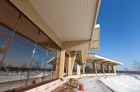 Построенный клубный дом с рестараном по технологии фахверк для гольф-клуба Земляничные поляны - мини - 4