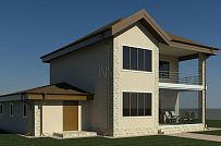 Газобетонный дом Ропша строится в Ленинградской области - мини - 1