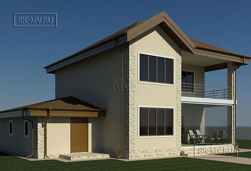 Газобетонный дом Ропша строится в Ленинградской области - 1