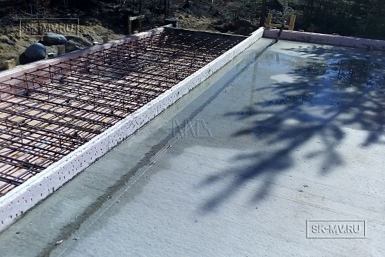 Фото репортаж с места строительства загородного коттеджа из газобетона с сауной внутри в Савое Ленобласти  - 11