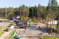 Монтаж индивидуального расчётного фундамента УШП PRO для строительства кирпичного дома в Рощино 2, S плиты = 530 кв.м, Лениградская обл. - мини - 37