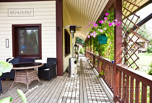 Строительство каркасного теплого дома с террасой и балконом в п Энколово - 39