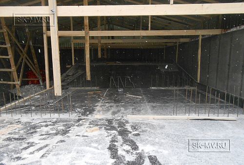 Монтаж фундамента УШП для строительства большого спа-комплекса 1000 кв м с бассейном в городе Котельники Московской области - 12