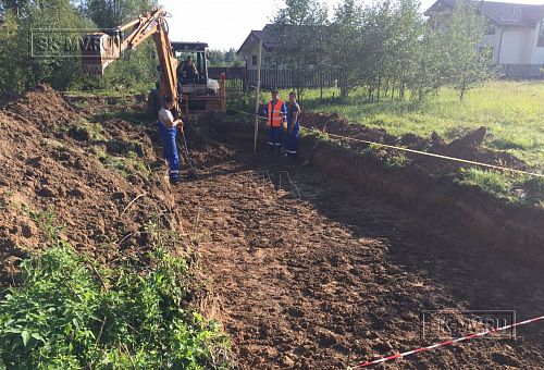 2. Выемка почвенно-растительного слоя