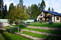 Строительство большого желтого каркасного дома с гаражом и сауной в пгт Сиверский - мини - 18